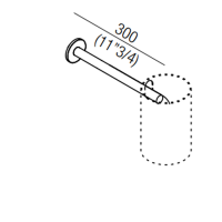 Настенная душевая головка Agape Square душевая головка 88мм цвет: глянец схема 2