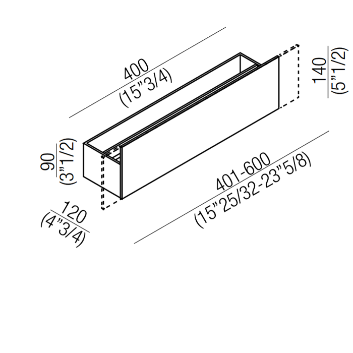 Полотенцедержатель Agape Sen 40см с удлинённой передней частью подвесной подвесной цвет: черный ФОТО