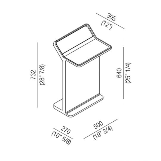 Стойка Agape Multifunzione с полотенцедержателем 73.2см напольная цвет: белый схема 2