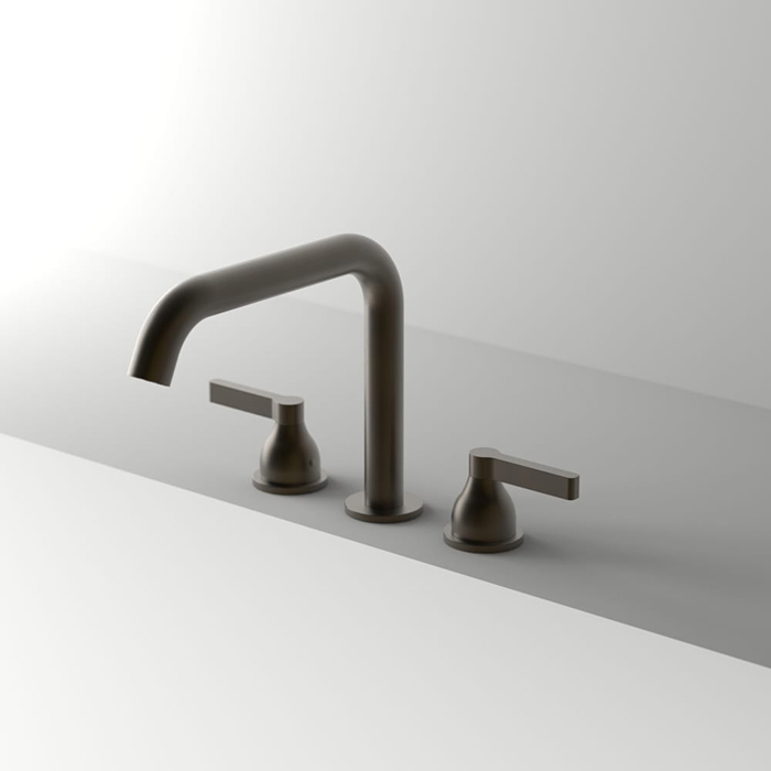 Смеситель Agape Memory Mix для раковины на 3 отв. цвет: Brunito spazzolato