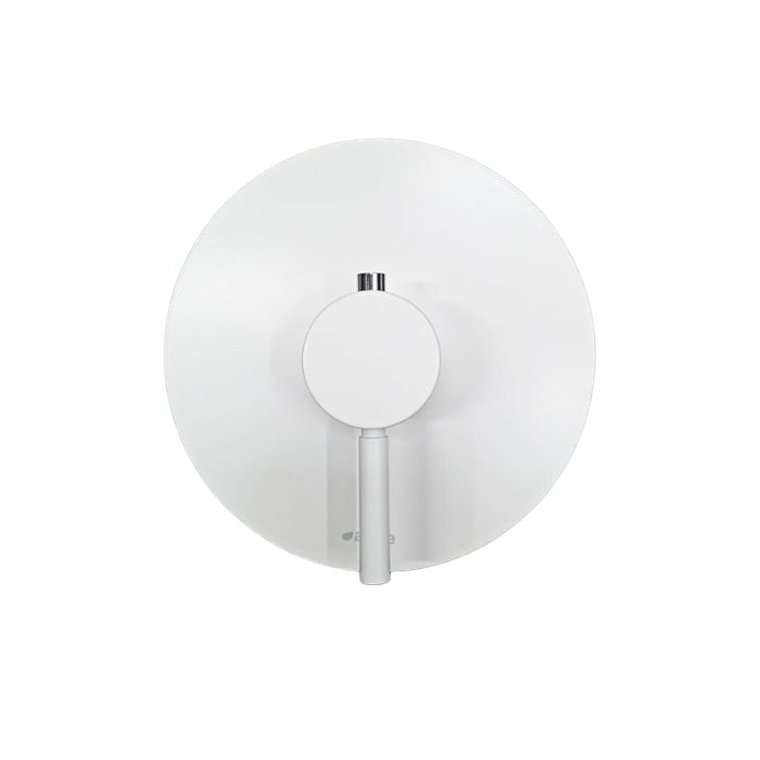 Смеситель AGAPE FEZ 2 встраиваемый термостатический в комплекте со встроенной частью цвет: белый