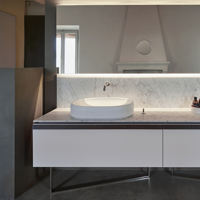 Раковина Agape Lariana 64.9x46.9x13 см цвет: белый