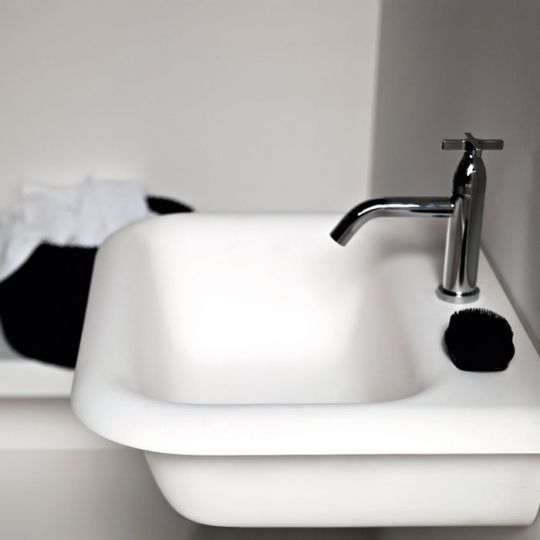 Раковина Agape Ottocento 70х50х19.6 см 1 отв. цвет: темно-серый схема 3 Раковина Agape Ottocento 70х50х19.6 см 1 отв. цвет: темно-серый схема 3