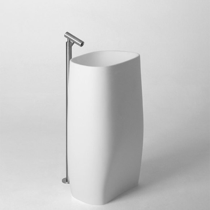 Раковина Agape Pear C 55.5x40.9x90 см цвет: белый