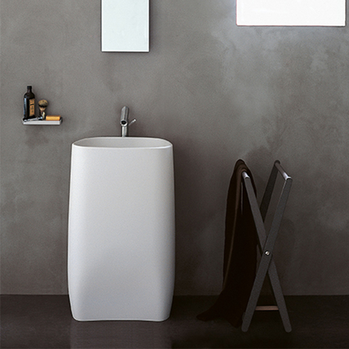 Раковина Agape Pear C 55.5x40.9x90 см цвет: белый ФОТО