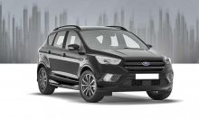 Рейлинги на крышу, два варианта цвета на Ford Kuga 2