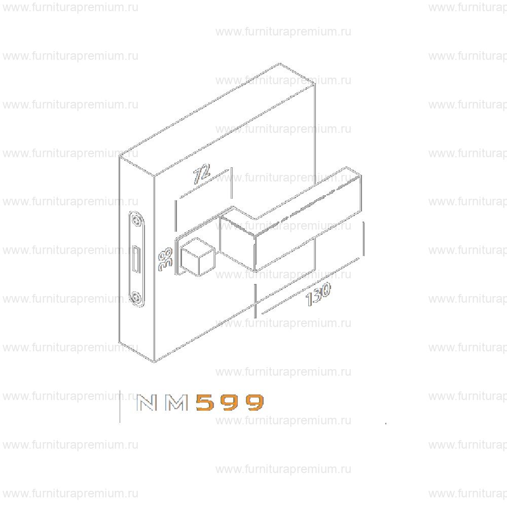 Ручка  Fratelli Cattini NM-599