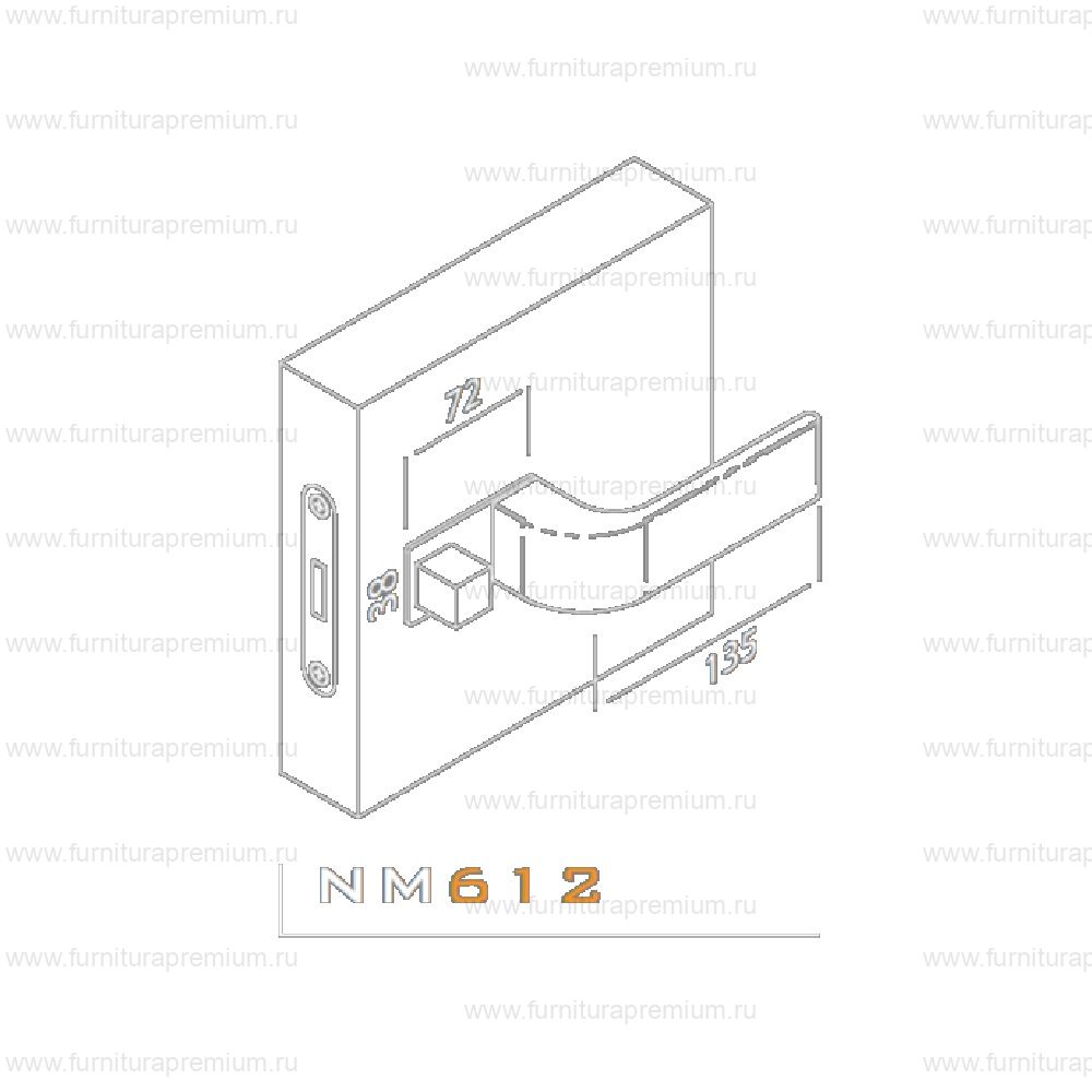 Ручка  Fratelli Cattini NM-612