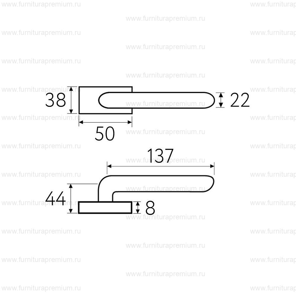 Ручка Fratelli Cattini Velo-6