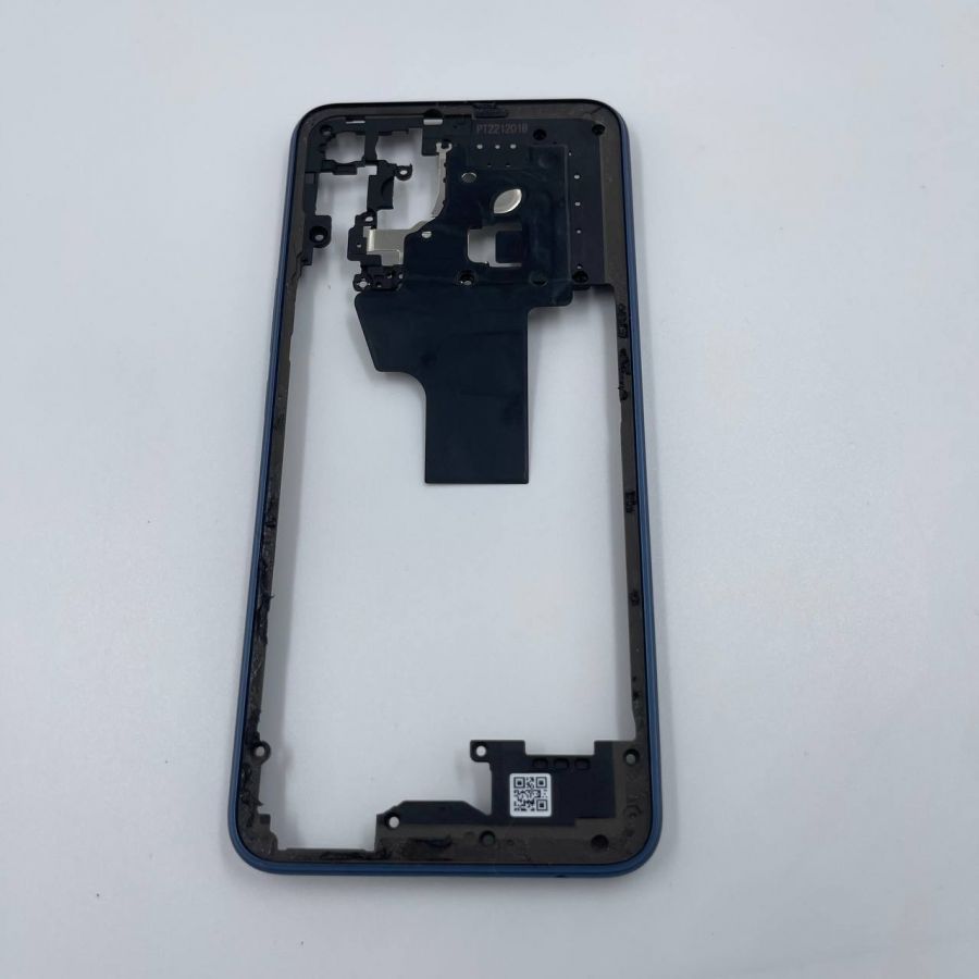 HONOR PLAY 20 рамка с толкателями кнопок громкостям оригинал с разбора синяя