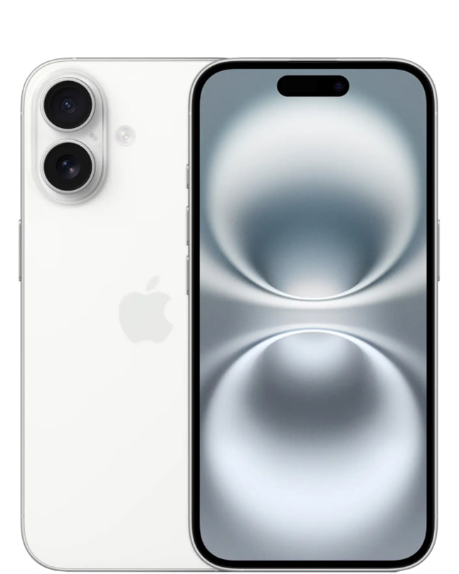 iPhone 16 128 ГБ White (Sim)