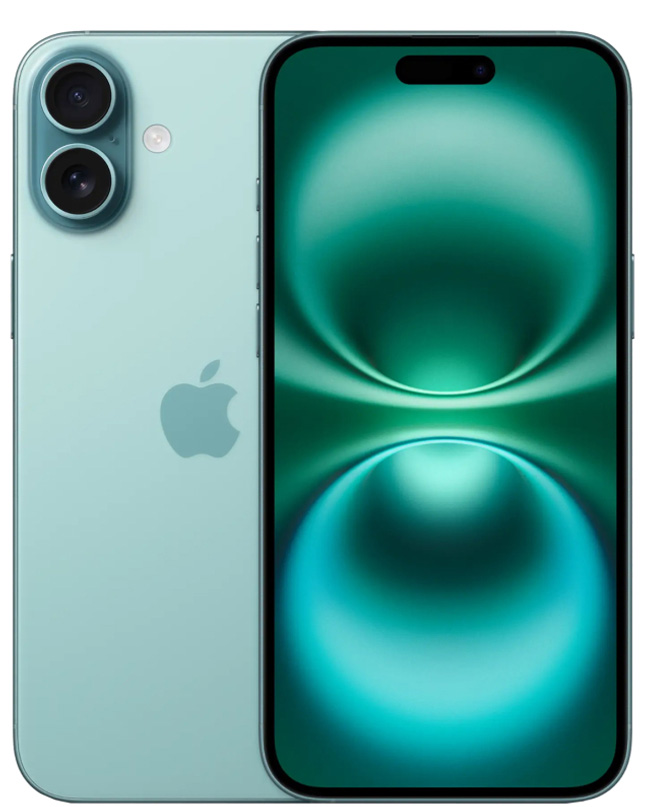 iPhone 16 Plus 128 ГБ Teal (Sim)