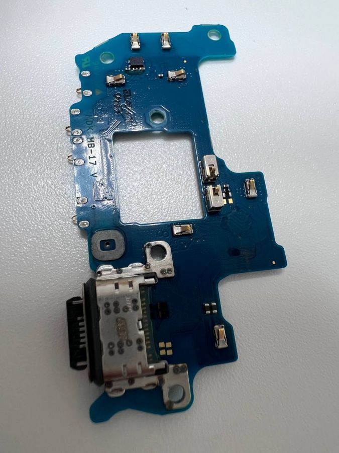 Samsung Galaxy A55 нижняя плата с разъёмом зарядки оригинал с разбора