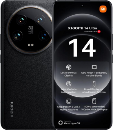 Xiaomi Mi 14 Ultra 16/512Gb, Black RU