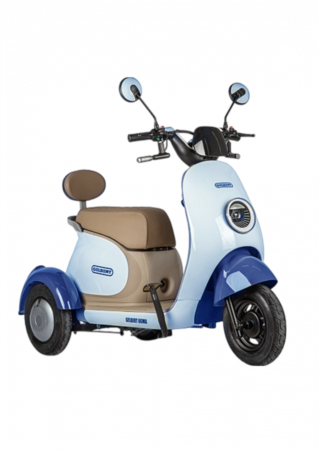 Электротрицикл Rutrike Gelbert Ogma (Светло-фиолетовый)