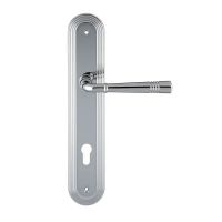 Ручка на планке Extreza Gusto 334 Cyl PL05 хром полированный