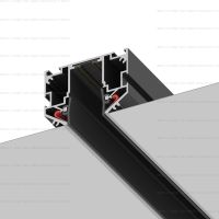 Skyline 220 Шинопровод под натяжной потолок Черный