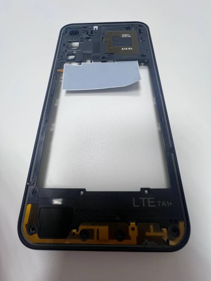 Samsung Galaxy A15  рамка черная оригинал с разбора