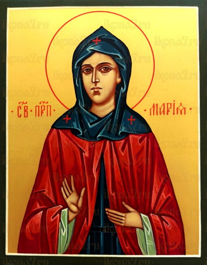 Икона Мария Константинопольская: Покровительница православных (рукописная)