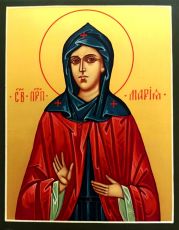 Икона Мария Константинопольская: Покровительница православных (рукописная)