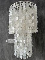 Абажур из ракушек D50 L90