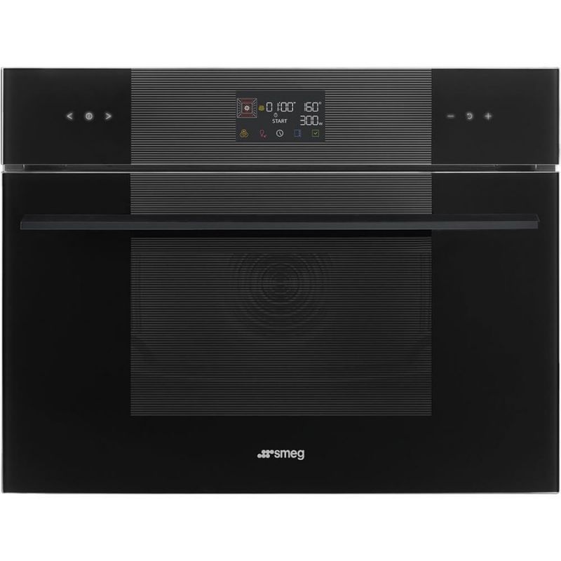 Компактный духовой шкаф с функцией СВЧ Smeg SO4102M1B3
