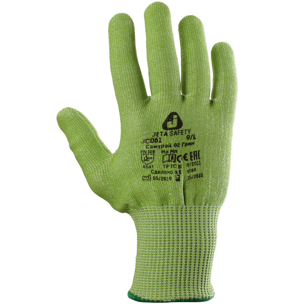 Jeta Safety JC061 Антипорезные перчатки из полиэтиленовой пряжи (5 класс), 1 пара.
