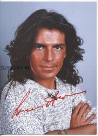 Автограф: Томас Андерс. Modern Talking
