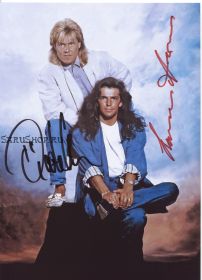 Автографы: Modern Talking. Дитер Болен, Томас Андерс