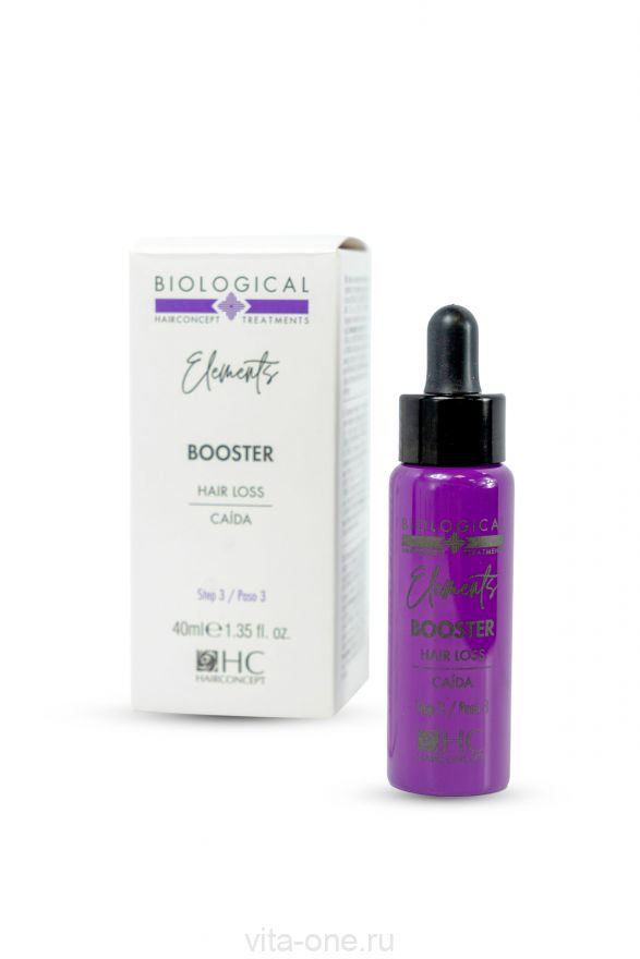 BOOSTER4 от выпадения серии  ELEMENTS HAIR CONCEPT 40мл