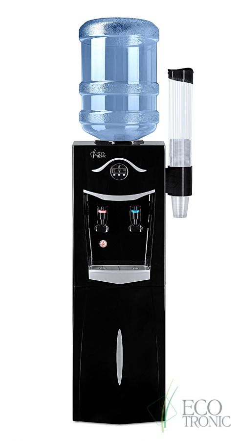 Кулер Ecotronic K21-LCE black+silver