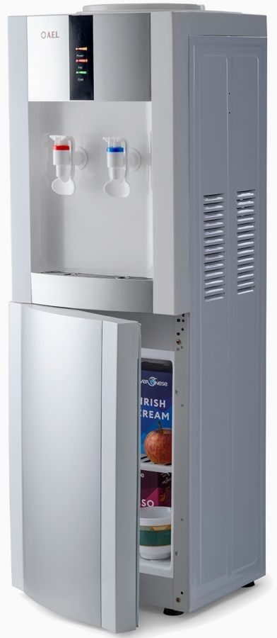 Кулер для воды LС-AEL-47b white/silver с холодильником