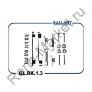 Монтажный к-т задних тормозных колодок (180mm) Logan, Sandero