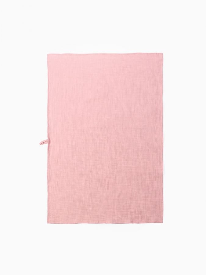 Полотенце муслиновое LoveLife, 60*90 см, пудровый, 100% хл, 3-сл, 120 гр/м2