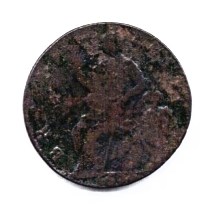 1/2 пенни 1694 Англия Великобритания Редкость