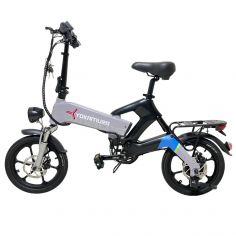 Электровелосипед Yokamura Combo 16 Grey Black 48V 11AH