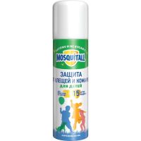 Аэрозоль Репеллент Mosquitall, от клещей и комаров, для детей, 150 мл