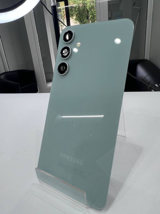 Samsung Galaxy S23 FE (S711B) Задняя Крышка салатовая оригинал (снятая) идеал