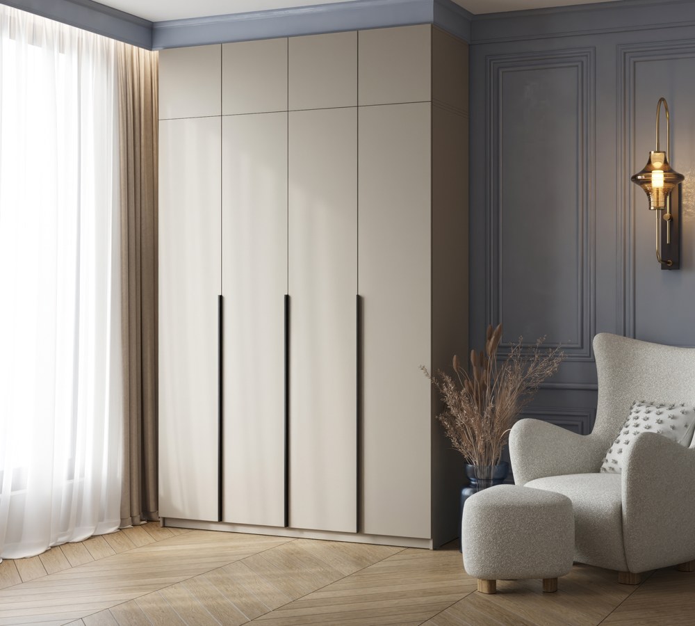 Бруно Шкаф 4-х ств. с антресолью