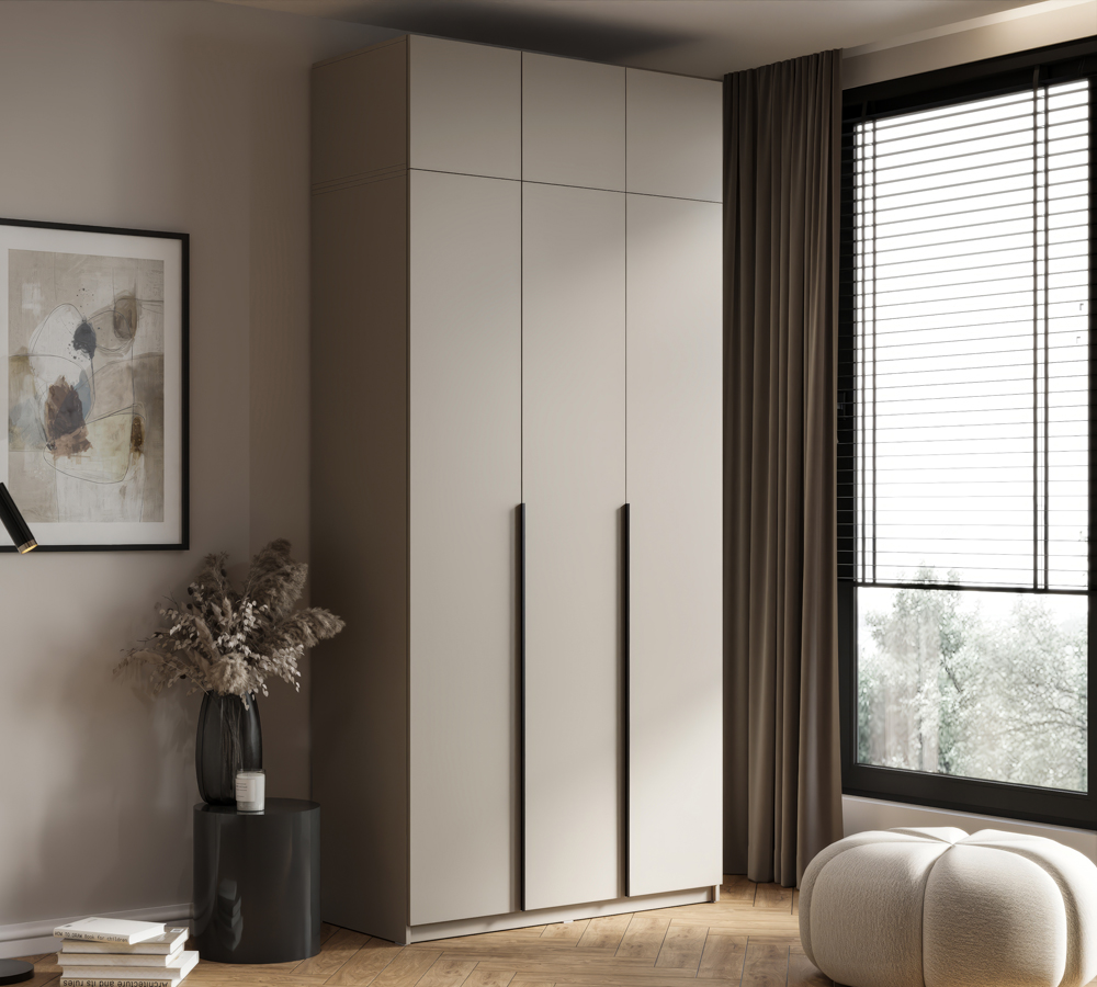 Бруно Шкаф 3-х ств.с антресолью