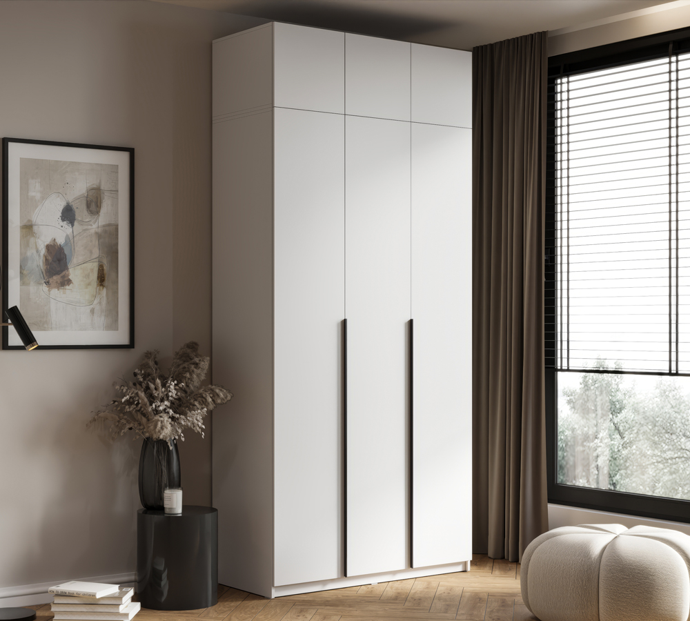 Бруно Шкаф 3-х ств.с антресолью