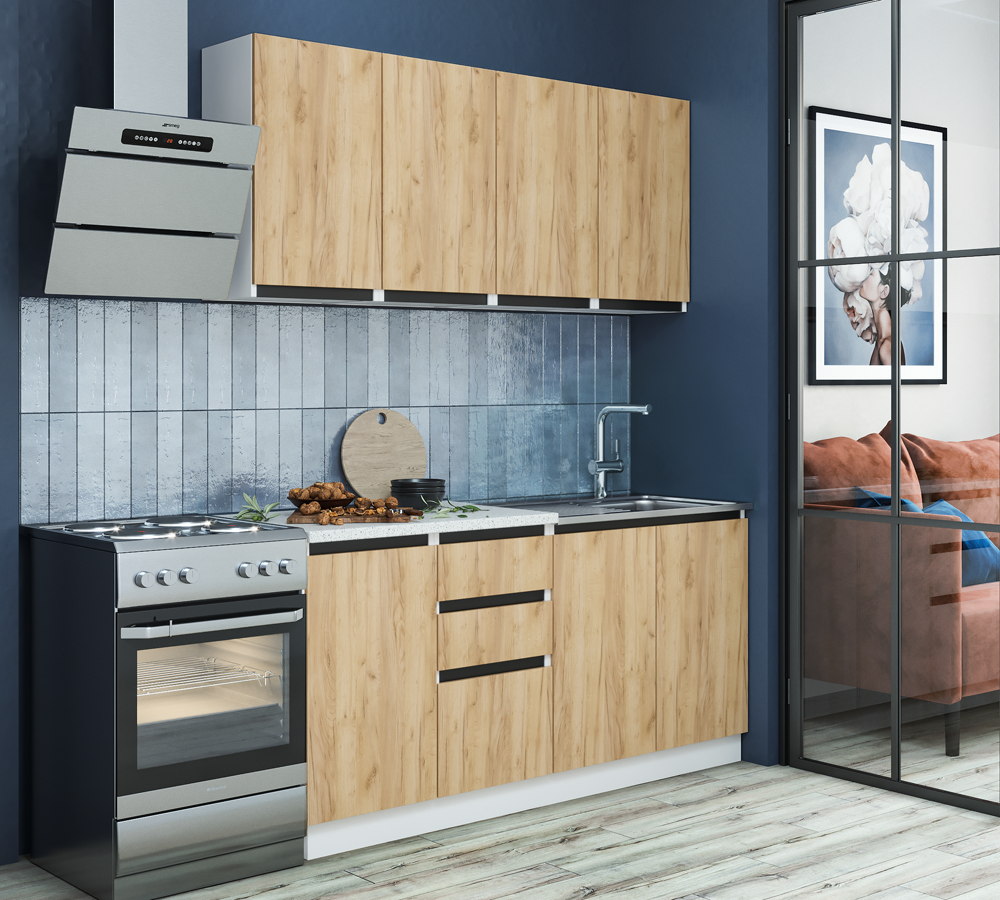 Кухня Стиль 1,6 ЛДСП со столешницей