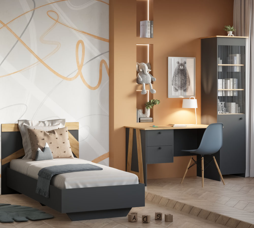 Теодора стол письменный 2 ящика