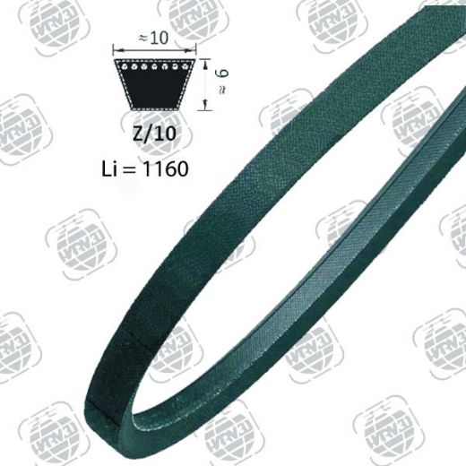 Клиновой  Ремень 10-6-1160 пинсеттеров серии GS HARV11-053902-000
