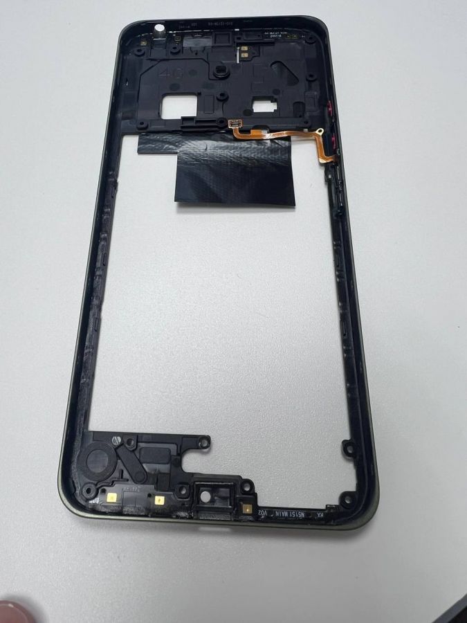 XIAOMI REDMI 14C Рамка (средняя часть) зеленая