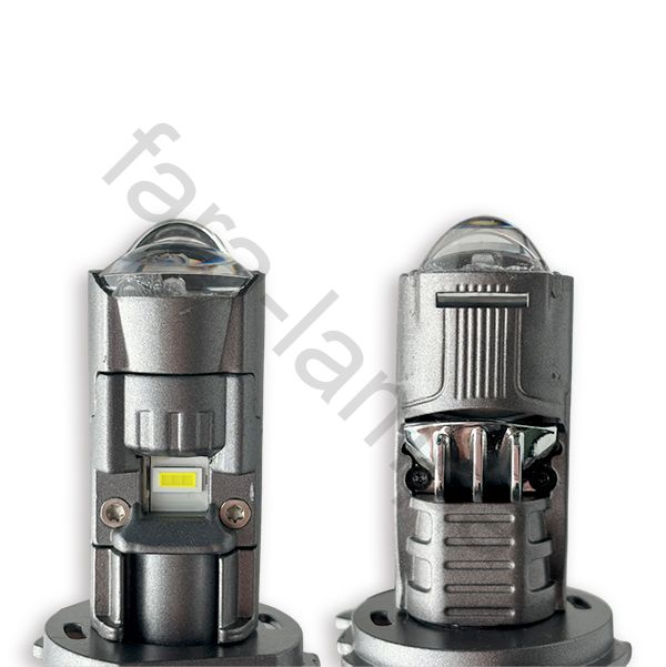 Светодиодные мини линзы автолампы в фары H11 серия A80