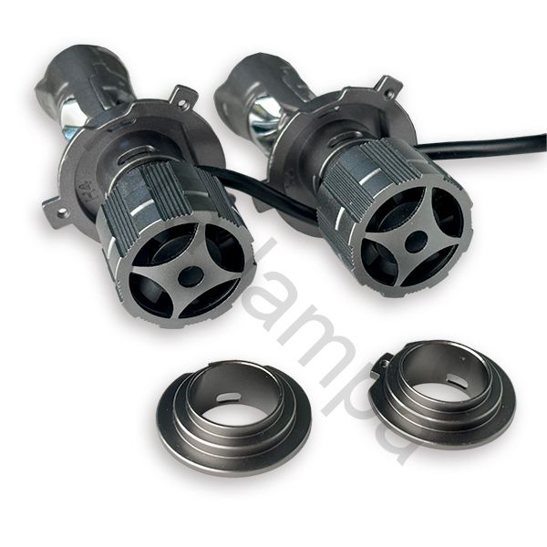 Светодиодные мини линзы автолампы в фары H11 серия A80