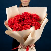 Франц розы красные 9 шт