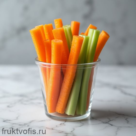 Контейнер с сельдереем и морковью 200г