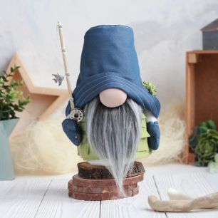 Набор материалов для пошива –  Гном-рыбак классический